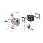 SİLİNDİR ÜST KAPAK SET ( JAGUAR 100 )